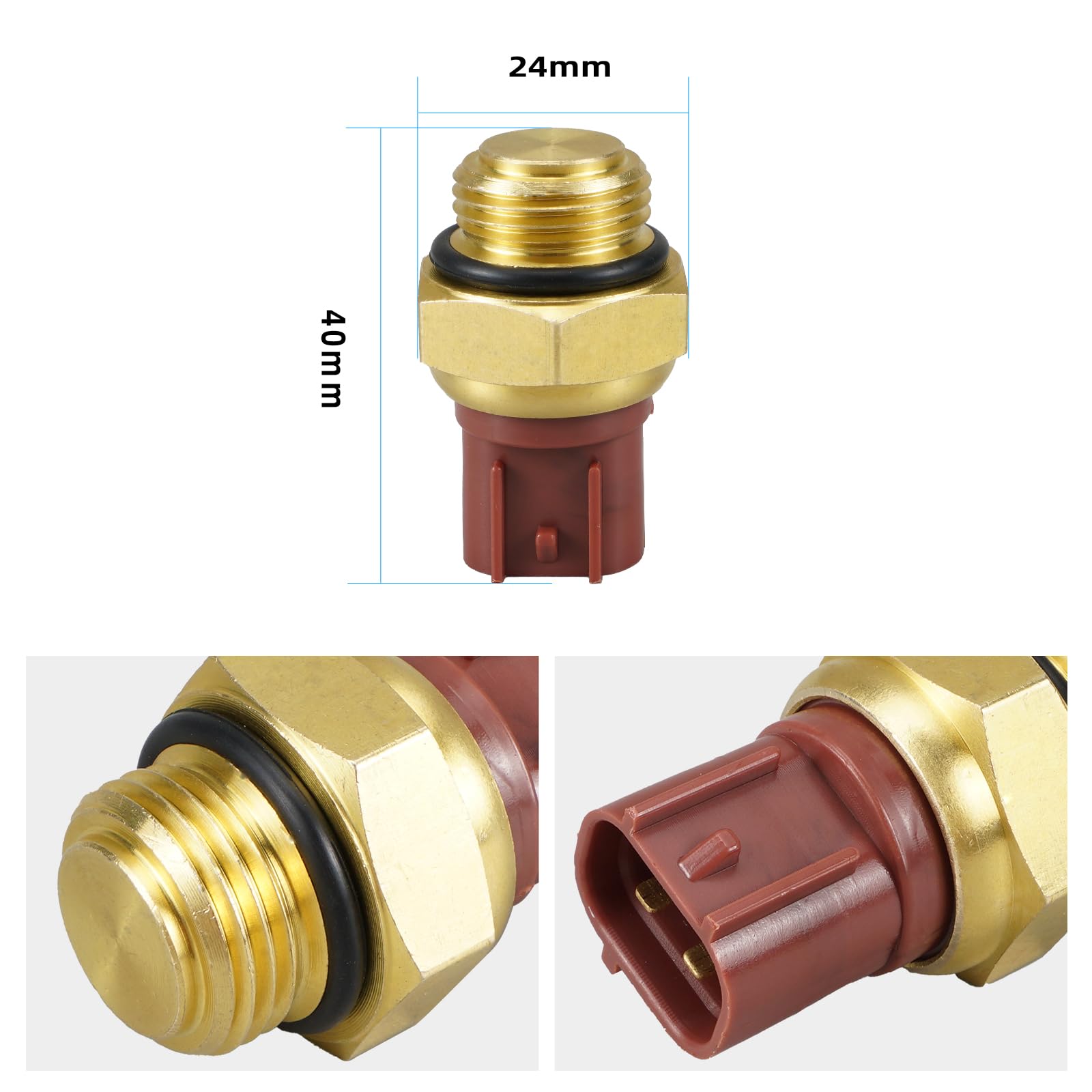Amazon.com: NICECNC M18 x P1.5 Cooling Fan Switch, Radiator Fan